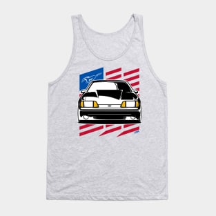 Foxbody Ford Mustang GT US Flag Tank Top